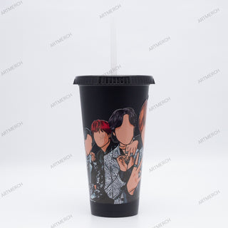 Vaso Kpop Monsta X Rush Hour 750 ML