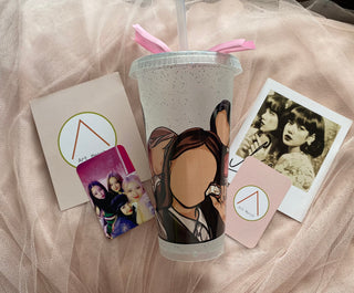 Vaso Kpop Black Pink Selca 750 ML